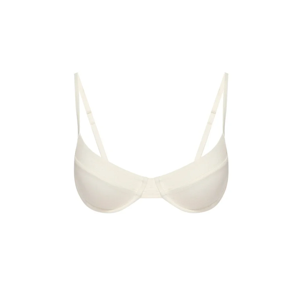 Monday Swimwear Maui Top Ivory Medium New With Tags